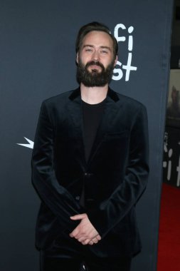 LOS ANGELES - 12 Kasım 2021 'de Los Angeles, CA' da Benjamin Cleary AFI Fest 'te Kuğu Şarkısı Prömiyeri