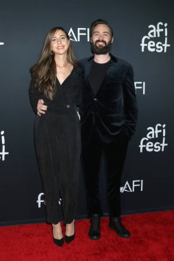 AFI Fest 'te konuk olan Benjamin Cleary, 12 Kasım 2021' de TCL Çin Tiyatrosu IMAX 'ta Kuğu Şarkısı Prömiyeri
