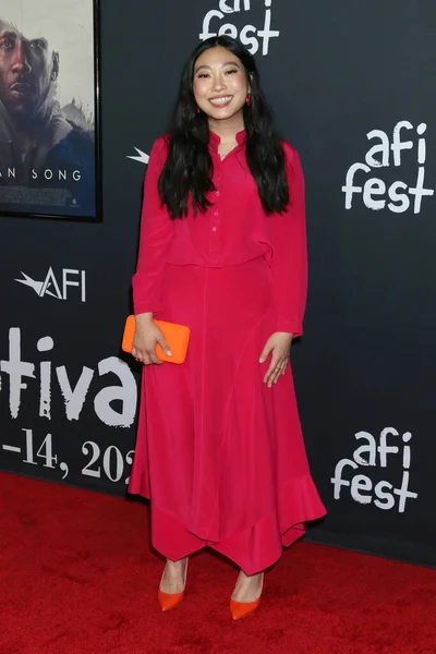 Los Angeles Nov Awkwafina Afi Fest Swan Song Premiere Tcl — Stock Photo, Image