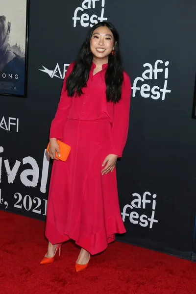 ロサンゼルス 11月12 Afi FestでAwkwafina Swan Song Premiere Tcl Chinese Theatre — ストック写真