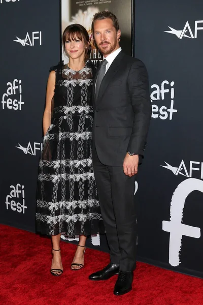 Los Angeles Nov Sophie Hunter Benedict Cumberbatch Festivalu Afi Power — Stock fotografie