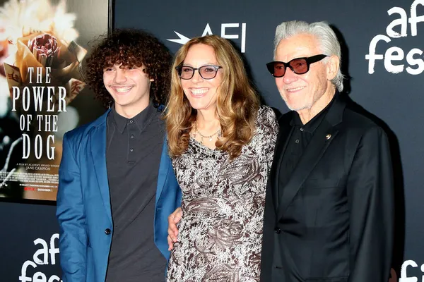 Los Angeles Nov Roman Keitel Daphna Kastner Harvey Keitel Afi — Stock Photo, Image