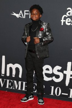 LOS ANGELES - NOV 13:  Danny Boyd Jr at the AFI Fest - Bruised Premiere at TCL Chinese Theater IMAX on November 13, 2021 in Los Angeles, CA clipart