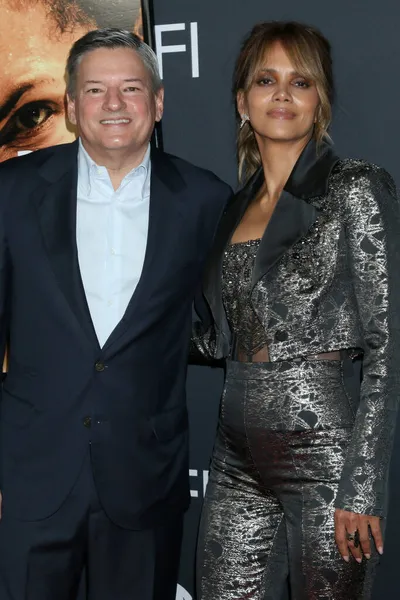 Los Angeles Nov Ted Sarandos Halle Berry Het Afi Fest — Stockfoto