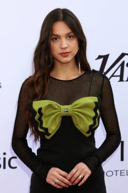 Olivia Rodrigo, Variety 2021 Müzik Yapımcıları Brunch 'ta Peacock ve Girls LLS5EVA tarafından 4 Aralık 2021' de Los Angeles, CA 'da sunuldu.