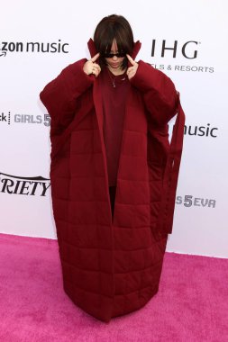 LOS ANGELES - 4 Aralık 2021 Variety 2021 'de Billie Eilish Şehir Marketi Sosyal Konutları' nda 4 Aralık 2021 'de