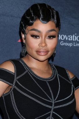 Blac Chyna, nam-ı diğer Angela Renee Wright, 7 Aralık 2021 'de Los Angeles, Kaliforniya' da W Hotel Hollywood 'daki Uplive WorldStage Press Organizasyonu' nda.