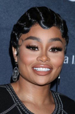 Blac Chyna, nam-ı diğer Angela Renee Wright, 7 Aralık 2021 'de Los Angeles, Kaliforniya' da W Hotel Hollywood 'daki Uplive WorldStage Press Organizasyonu' nda.