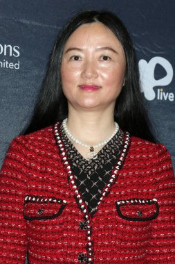 Christine Xu, Uplive WorldStage Press Organizasyonu, W Hotel Hollywood 'da 7 Aralık 2021' de, Los Angeles, CA