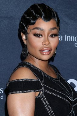 Blac Chyna, nam-ı diğer Angela Renee Wright, 7 Aralık 2021 'de Los Angeles, Kaliforniya' da W Hotel Hollywood 'daki Uplive WorldStage Press Organizasyonu' nda.
