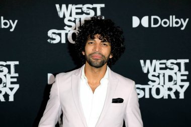 LOS ANGELES - DEC 7:  Carlos E Gonzalez at the West Side Story Premiere at the El Capitan Theatre on December 7, 2021 in Los Angeles, CA clipart