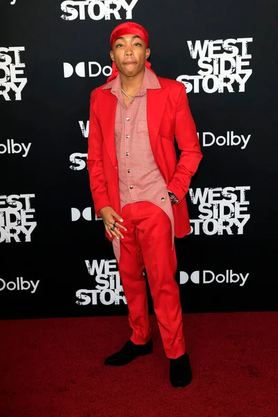 Los Angeles Dec Asante Blackk West Side Story Premiere Capitan — Stock Photo, Image
