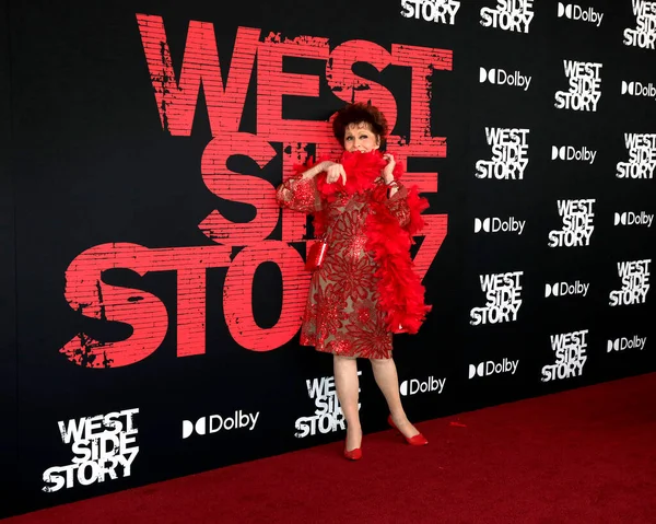 Los Angeles Dec Carole Lawrence West Side Story Bemutatóján Capitan — Stock Fotó