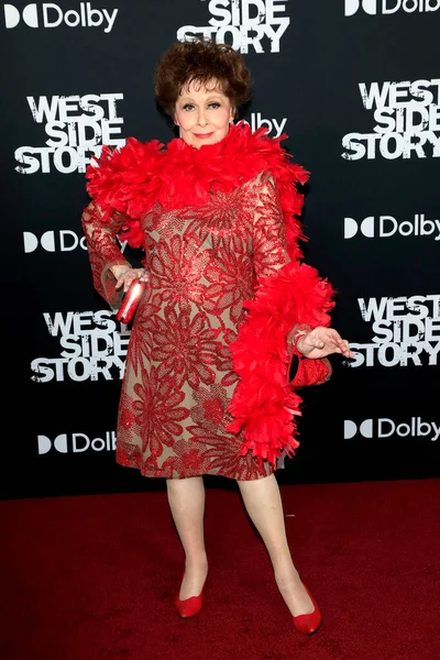 Los Angeles Dec Carole Lawrence West Side Story Premiéra Divadle — Stock fotografie