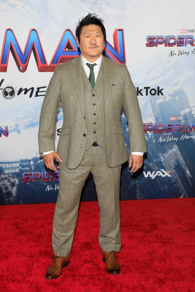 Los Angeles Dec Benedict Wong Spiderman Lontano Dalla Home Premiere — Foto Stock
