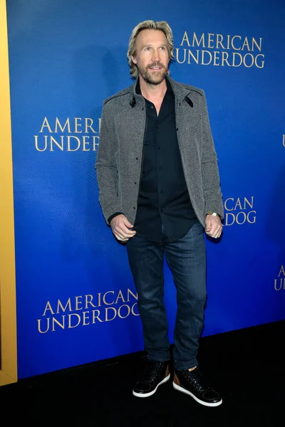 Los Angeles Dec David White Στο American Underdog Premiere Στο — Φωτογραφία Αρχείου