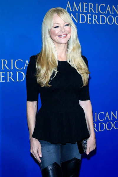 Los Angeles Dec Charlotte Ross American Underdog Premiere Tcl Imax — 스톡 사진