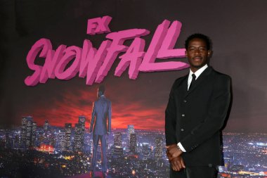LOS ANGELES - 17 Şubat: Damson Idris 17 Şubat 2022 'de Grandmaster Recorders' ta 5.