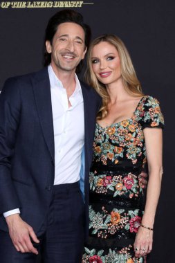 Adrien Brody, Georgina Chapman, The Rise of The Lakers Dynasty LA Premiere Ace Hotel 'de 2 Mart 2022' de Los Angeles, CA