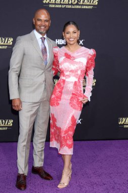 Dondre Whitfield, Salli Richardson-Whitfield, The Rise of The Lakers Dynasty LA Premiere, Ace Hotel 'de 2 Mart 2022' de Los Angeles, CA