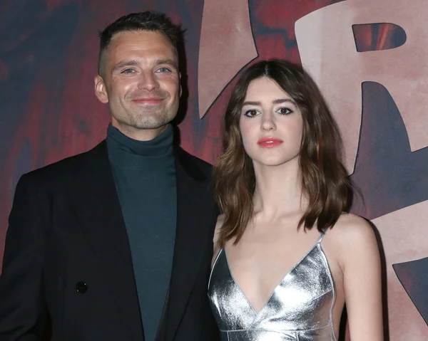 Los Ángeles Mar Sebastian Stan Daisy Edgar Jones Fresh Premiere — Foto de Stock