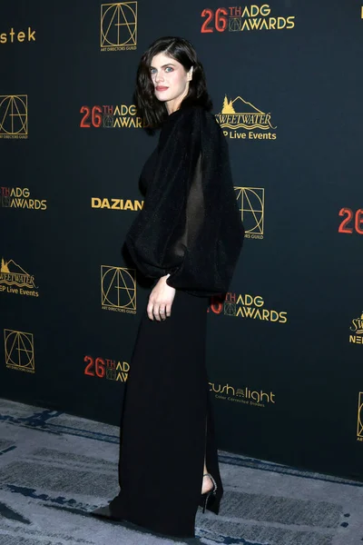 Los Angeles Mar Alexandra Daddario Art Directors Guild Awards Centru — Stock fotografie