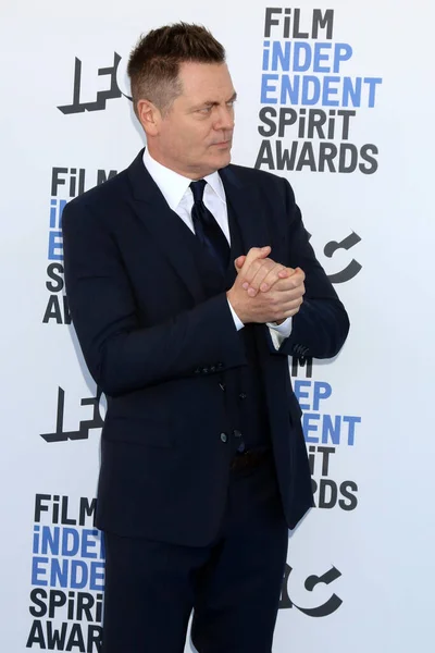 Los Angeles Dec Nick Offerman 2022 Film Independent Spirit Awards — Foto Stock