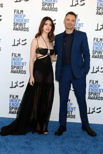 Los Ángeles Dic Daisy Edgar Jones Sebastian Stan Los Premios — Foto de Stock