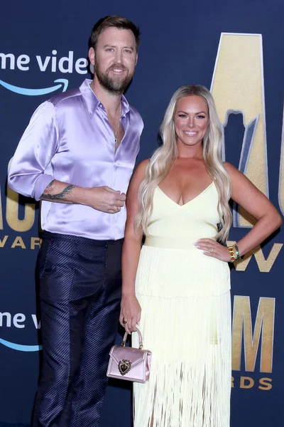 Las Vegas Mar Charles Kelley Cassie Mcconnell 2022 Academy Country — Stock fotografie
