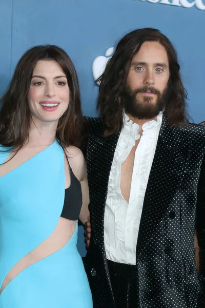 Los Angeles Mar Anne Hathaway Jared Leto Wecrashed Premiere Academy — Fotografia de Stock