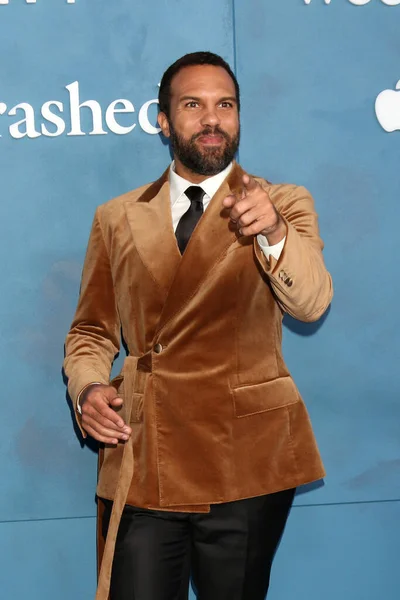 Los Angeles Mar Fagbenle Wecrashed Premiere Academy Museum March 2022 — 图库照片