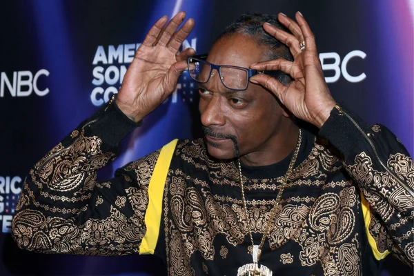 Los Angeles Mar Snoop Dogg Bei Der American Song Contest — Stockfoto