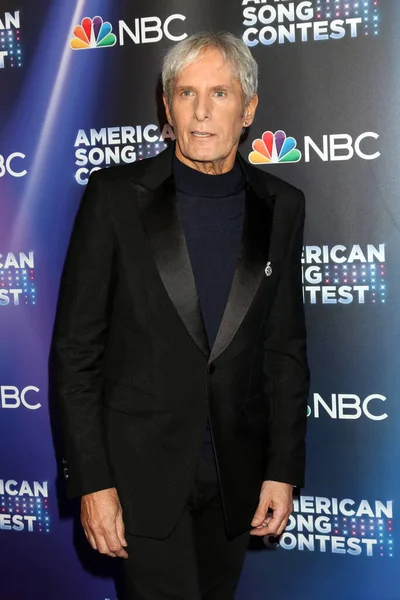 Los Angeles Mar Michael Bolton American Song Contest Live Show — 스톡 사진