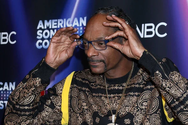Los Ángeles Marzo Snoop Dogg Concurso Canción Americana Live Show — Foto de Stock