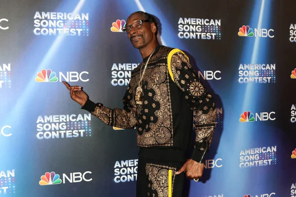 Los Angeles Mar Snoop Dogg American Song Contest Live Show — Fotografia de Stock