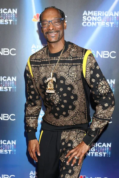 Los Angeles Mar Snoop Dogg American Song Contest Live Show — Stock Photo, Image