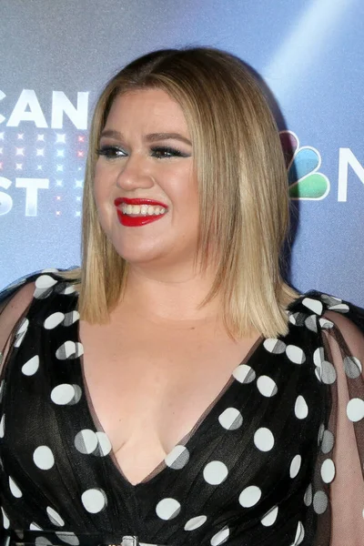 Los Ángeles Marzo Kelly Clarkson Concurso Canción Americana Live Show —  Fotos de Stock