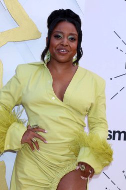 LOS ANGELES - 24 Mart 2022 'de Beverly Wilshire Oteli' ndeki ESSENCE 15. Yıldönümü Siyahi Kadınlar Ödülleri 'nde Quinta Brunson 