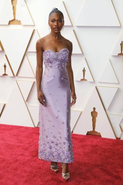 LOS ANGELES - 27 Mart 2022 'de Dolby Tiyatrosu 94. Akademi Ödülleri' nde Demi Singleton