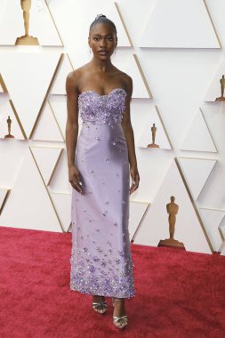 LOS ANGELES - 27 Mart 2022 'de Dolby Tiyatrosu 94. Akademi Ödülleri' nde Demi Singleton