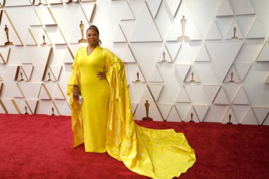 LOS ANGELES - 27 Mart 2022 'de Dolby Tiyatrosu 94. Akademi Ödülleri' nde Kraliçe Latifah