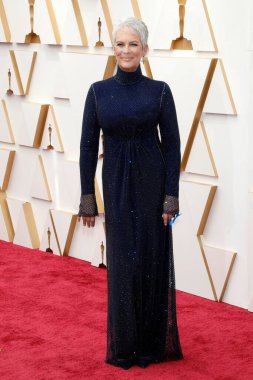 Jamie Lee Curtis, 27 Mart 2022 'de Dolby Tiyatrosu' ndaki 94. Akademi Ödülleri 'nde.