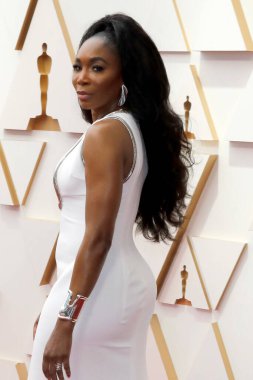 LOS ANGELES - 27 Mart 2022 'de Dolby Tiyatrosu' ndaki 94. Akademi Ödülleri 'nde Venus Williams