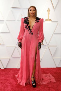 Serena Williams 27 Mart 2022 'de Dolby Tiyatrosu' ndaki 94. Akademi Ödülleri 'nde.