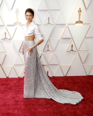 Zendaya Coleman, 27 Mart 2022 'de Dolby Tiyatrosu' ndaki 94. Akademi Ödülleri 'nde. 