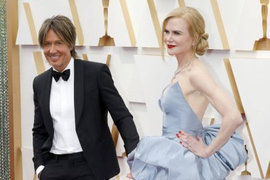 Keith Urban, Nicole Kidman, 27 Mart 2022 'de Dolby Tiyatrosu 94. Akademi Ödülleri' nde.