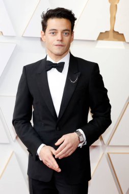 Rami Malek, 27 Mart 2022 'de Dolby Tiyatrosu' ndaki 94. Akademi Ödülleri 'nde.