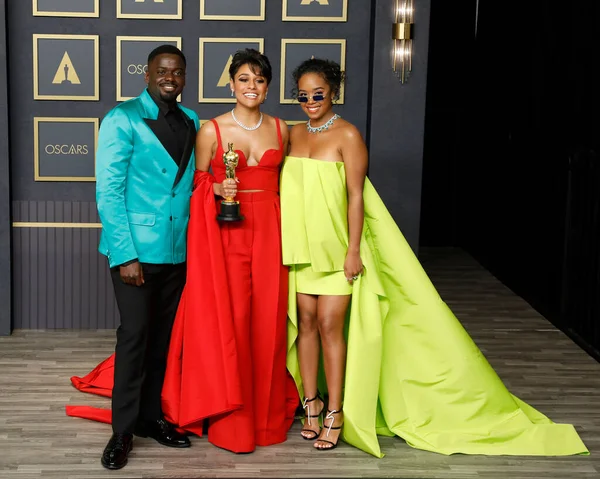 Daniel Kaluuya, Ariana DeBose, H.E.R. 'den. Dolby Tiyatrosu 'ndaki 94. Akademi Ödülleri' nde 27 Mart 2022 'de Los Angeles, CA