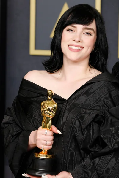 Los Angeles Mar Billie Eilish 94Th Academy Awards Dolby Theater — Stock Photo, Image