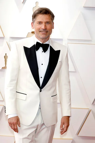 Los Angeles Mar Nikolaj Coster Waldau 94Th Academy Awards Dolby — Fotografia de Stock